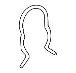 9046823005 - Suspension: Stabilizer Bar Retainer Spring for Lexus Image