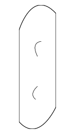 5104432AA - Body: Bumper Gasket for Dodge: Sprinter 2500, Sprinter 3500 Image