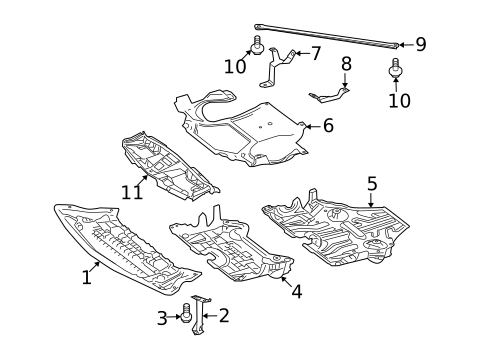 Splash Shields for 2013 Mercedes-Benz E 350 #1