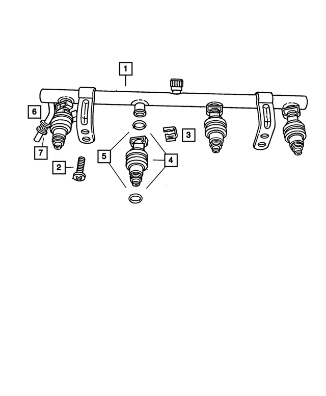 5014312AC - Fuel: Fuel Rail for Mopar Image