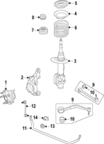 92228258 - Suspension: Coil Spring for Pontiac: G8 Image