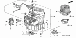 79191SZ3A01 - Electrical/Exhaust/Heater/Fuel: NUT, HOLDER for Honda Image