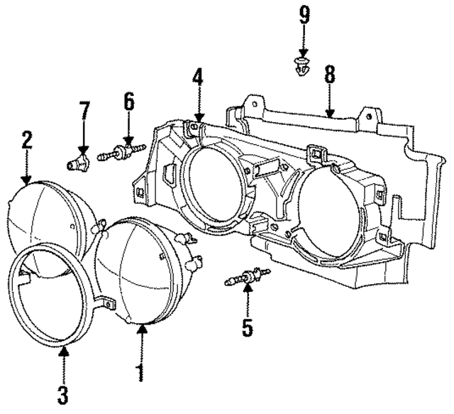 63121378339 - Electrical: Adjust Screw for BMW Image