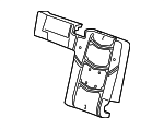 23470761 - Body: Seat Back Pad for Cadillac: Escalade ESV | Chevrolet: Suburban | GMC: Yukon XL Image