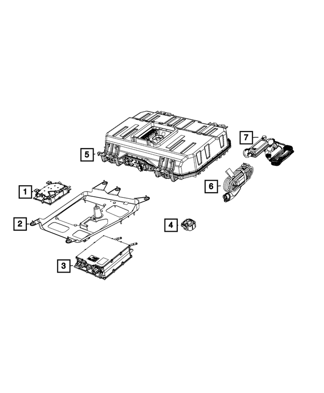 68307507AB - Electrical: Msd Kit Service Disconnect for Mopar Image image