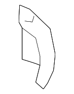 5378606010 - Body: Gusset for Lexus: ES250, ES300h, ES350 Image