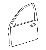 1F1Z5420125AA - Body: Door Shell for FORD Image