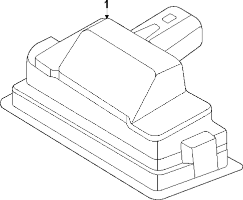 License Lamps for 2023 Genesis GV60 #0