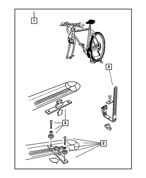 Carriers & Cargo Hauling for 2007 Dodge Caravan #9