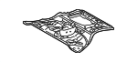 5821150900 - Body: Center Floor Pan for Lexus: LS430 Image