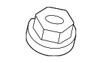 N10261311 - Suspension: Top Nut Nut for Porsche Image