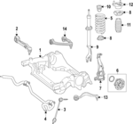 2543201703 - : Shock-Absorber Strut for Mercedes-Benz Image