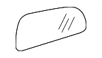 MN181545 - : Mirror Glass for Mitsubishi Image