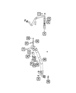68210194AB - Cooling: Water Outlet Tube for Mopar Image