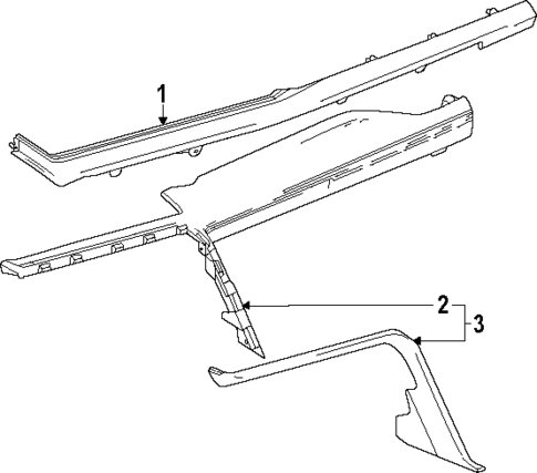Instrument Panel Components for 2025 GMC Sierra 3500 HD #4
