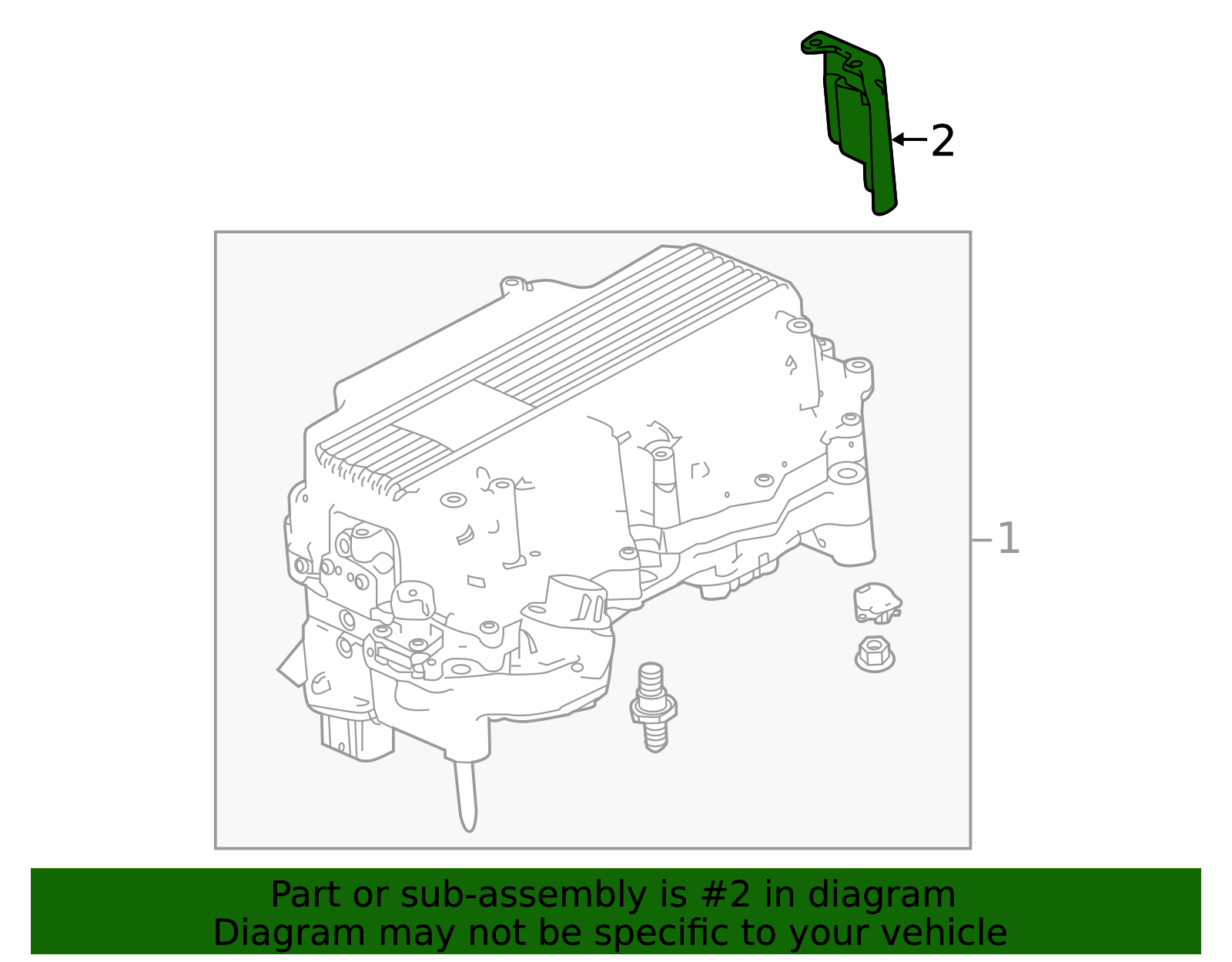 1B801-6L2-A00 - 2019-2022 Honda Insight - Bracket PCU Guard | Honda ...