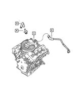5175350AA - Engine 2.7L Six Cylinder: Pcv Valve for Mopar Image