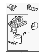 31424820 - : 2018-2020 Volvo XC60 - Mirror Base for Volvo: XC60 Image