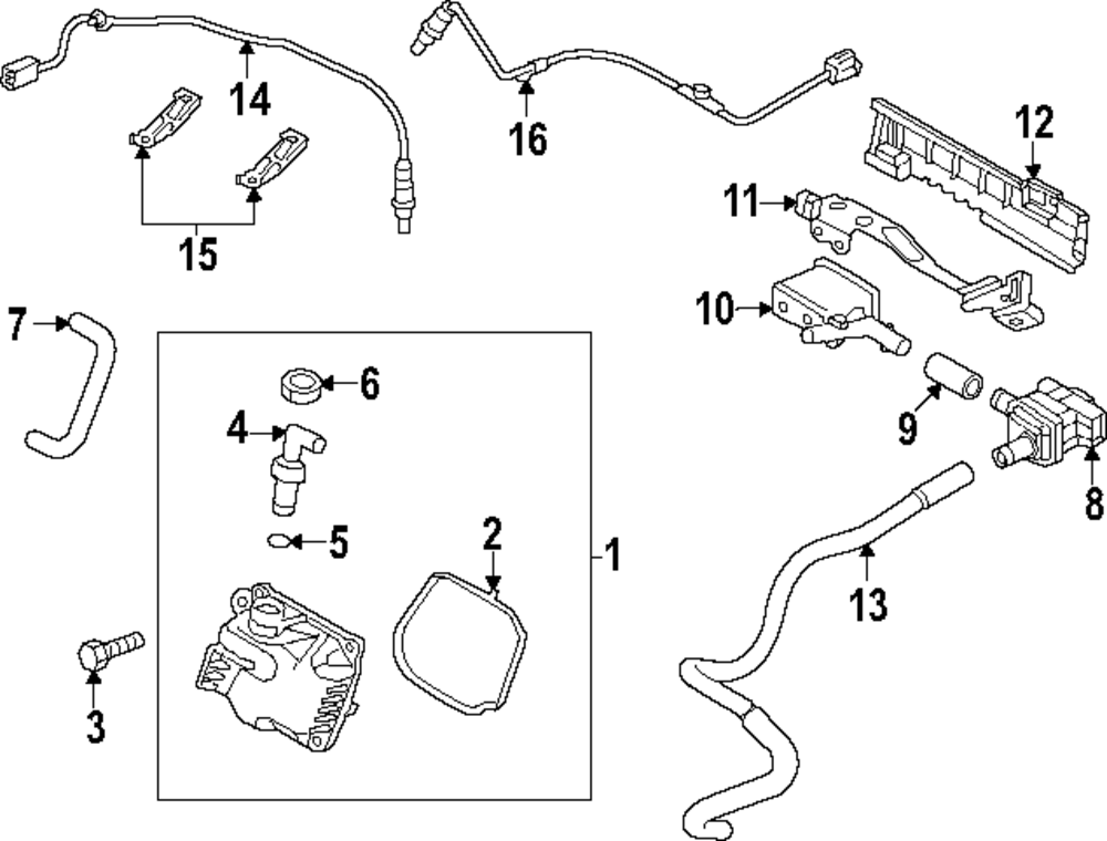 PYFB-18-86Z - Oxygen Sensor - 2018-2020 Mazda | Mazda Parts Factor