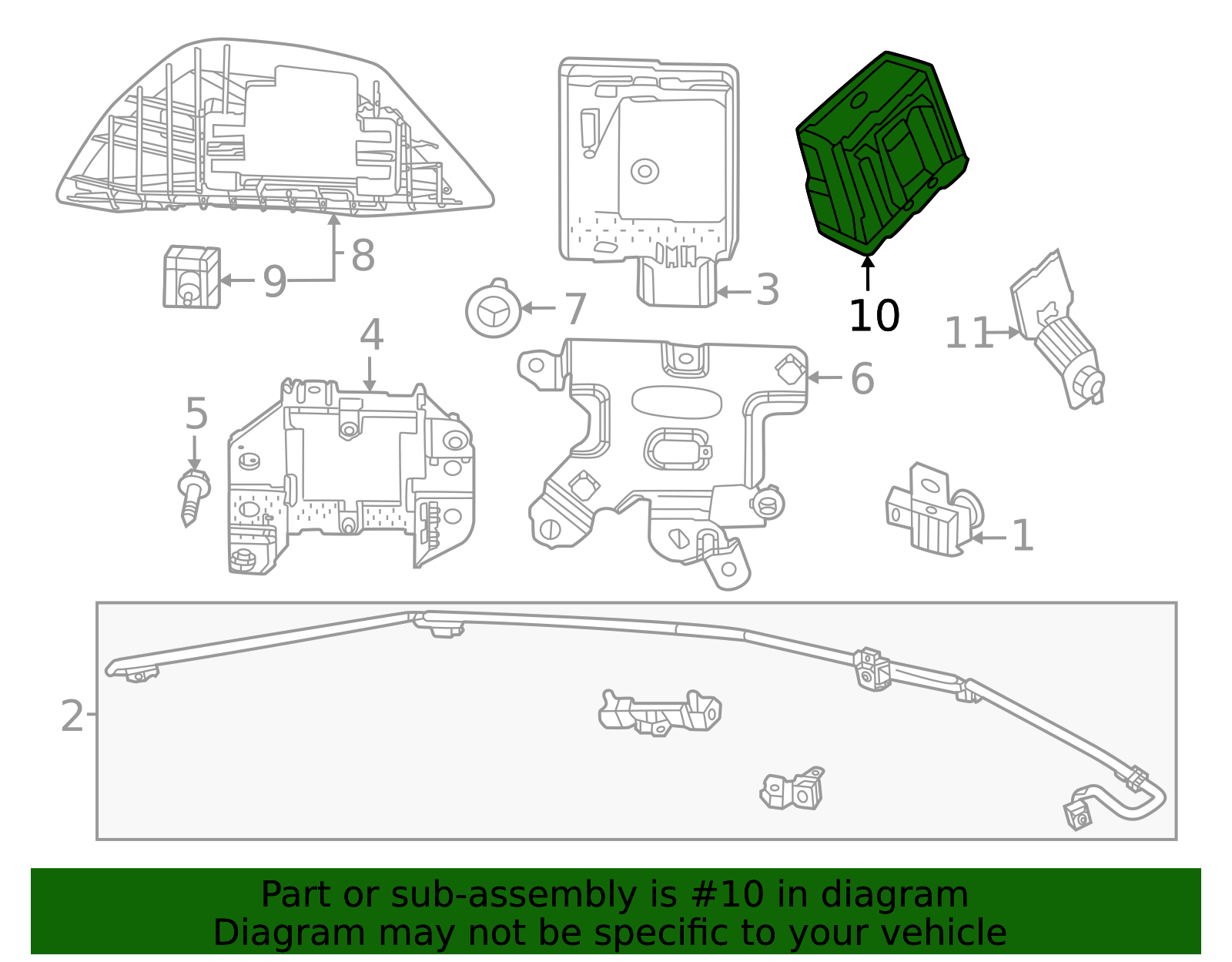 39670-T61-A02 - Control Module | Genuine Honda Parts