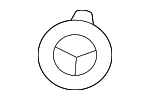 90361S7S003 - Body: Mount Bracket Nut for Honda Image