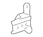 15929355 - Body: Lower Hinge for Chevrolet: Malibu | Pontiac: G6 | Saturn: Aura Image