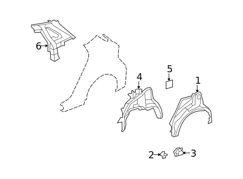 Inner Structure for 2009 Toyota Matrix #0