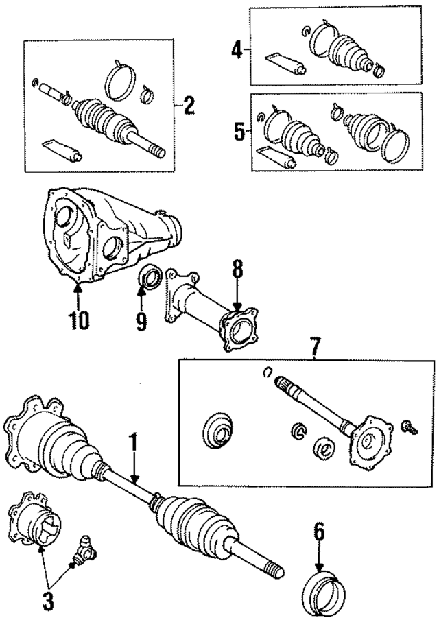 9030476003 - : Drive Axle Shaft Oil Slinger for Toyota Image