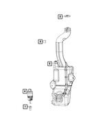 68104702AA - Electrical: Foam Spacer for Fiat: 500 Image