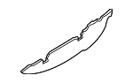 638207B000 - Body: Fender Seal for Nissan: Quest Image