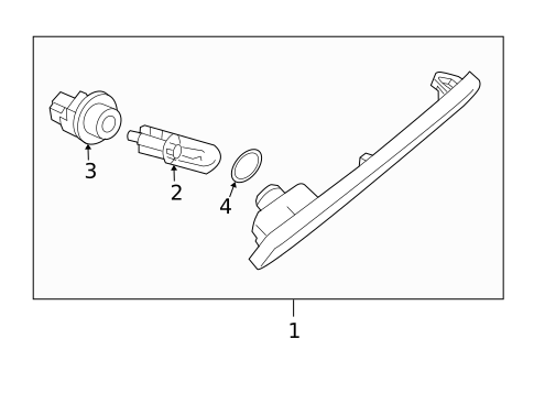 Side Marker Lamps for 2007 Saab 9-3 #0