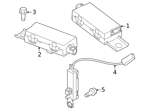 Antenna & Radio for 2025 Volvo EX30 #0
