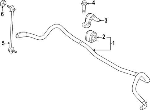 Stabilizer Bar & Components for 2023 Mazda CX-50 #0