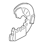 30760816 - Brakes: Splash Shield for Volvo Image