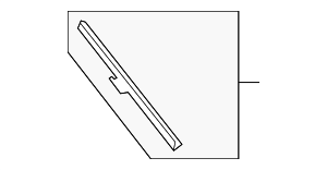 28890JK61C - : Wiper Blade for INFINITI: G25, G37 Image