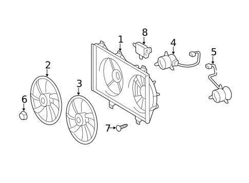 Cooling System for 2013 Toyota Camry #1