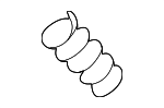 90501A0005 - Exhaust: Front Pipe Spring for Toyota Image