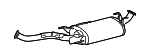 1742025090 - Exhaust: Muffler &amp; Pipe for Toyota Image
