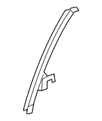 83560PI000 - Body: Run Channel for Hyundai: Ioniq 5 Image