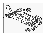8J0199313C - Suspension: Suspension Cross-member for Audi Image