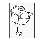 LR128194 - Cooling System: Reservoir Tank for Land-Rover Image