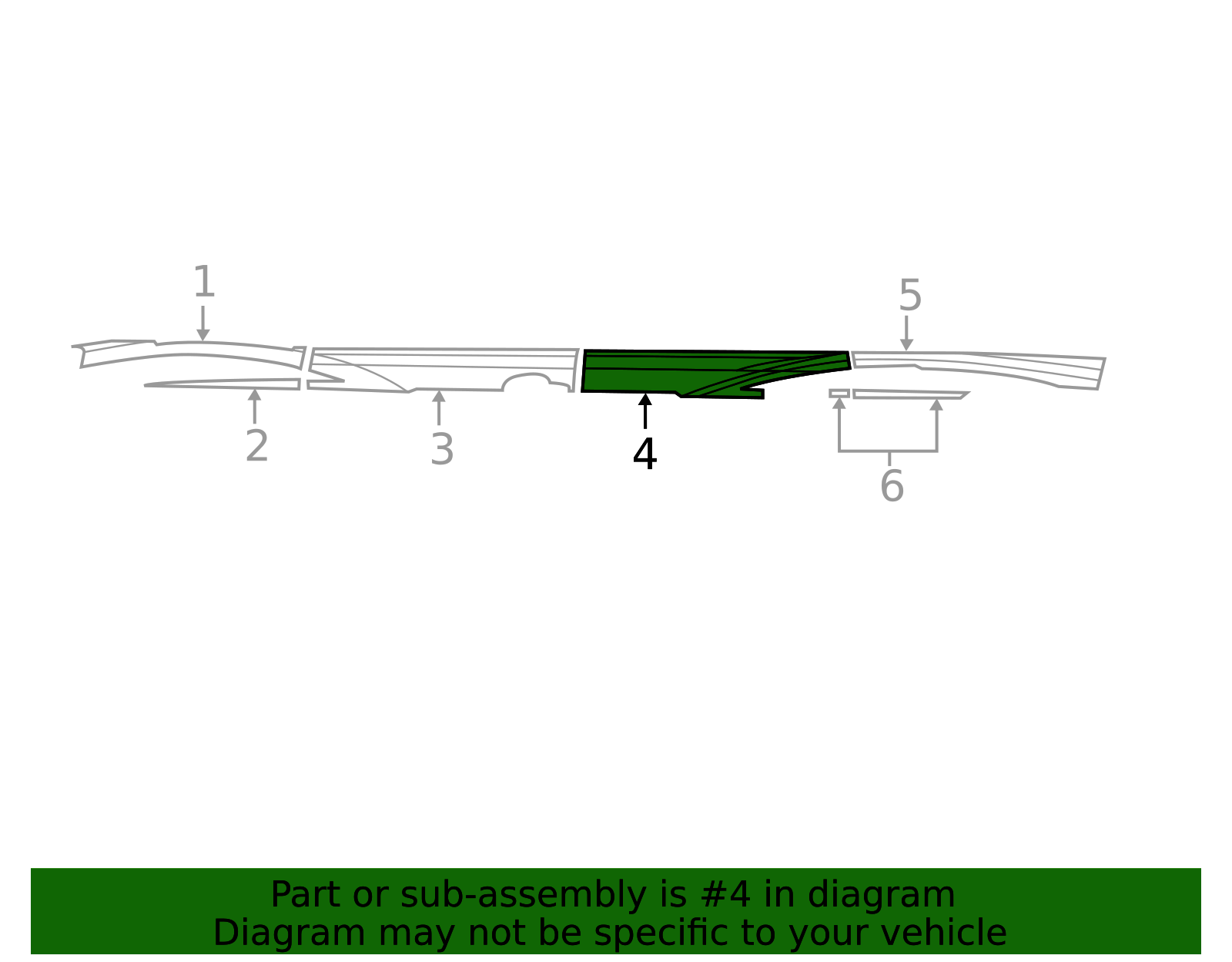 2013 Toyota Land Cruiser Stripe Tape 75988-60800 | Toyota Parts