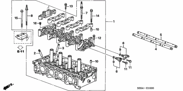 Cylinder Head for 2004 Honda Civic #0