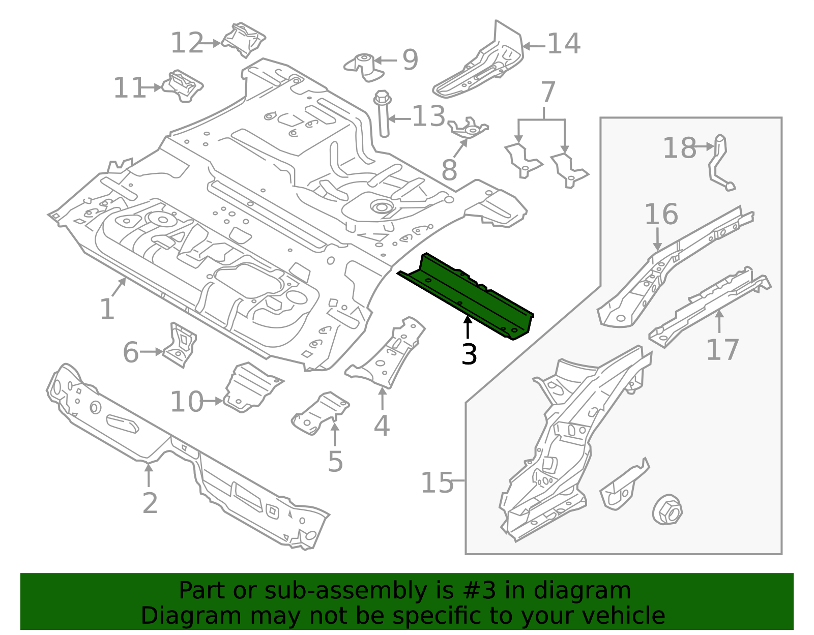 DR61-53-920B - Cross-Member - 2011-2014 Mazda 2 | Mazda Swag