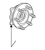 15115916 - Brakes: Wheel Bearing And Hub Assembly for Chevrolet: Silverado 1500, Silverado 1500 HD, Silverado 2500, Silverado 2500 HD, Silverado 3500, Suburban 2500 | GMC: Sierra 1500, Sierra 1500 HD, Sierra 2500, Sierra 2500 HD, Sierra 3500, Yukon XL 2500 Image