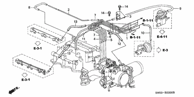 Install Pipe - Tubing for 2002 Acura NSX #0