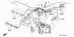17400PR7000 - Engine: PIPE, INSTALL for Acura Image