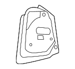 68037590AA - Body: Tail Lamp Pocket for Chrysler: 300 Image