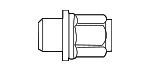 9594683 - Suspension: Wheel Nut for Buick: Century, LaCrosse, LeSabre, Park Avenue, Regal, Rendezvous, Terraza | Cadillac: CTS, Seville, STS | Chevrolet: Camaro, Cavalier, Classic, Cobalt, Colorado, Cruze, Cruze Limited, Equinox, HHR, Impala, Impala Limited, Lumina, Lumina APV, Malibu, Monte Carlo, S10, Sonic, Spark, Spark EV, Trax, Uplander, Venture | GMC: Canyon, Sonoma, Syclone | Oldsmobile: Alero, Cutlass, Cutlass Ciera, Cutlass Cruiser, Cutlass Supreme, Intrigue, Silhouette | Pontiac: Aztek, Bonneville, Fiero, Firebird, G5, G6, Grand Am, Grand Prix, Montana, Sunbird, Sunfire, Trans Sport | Saturn: Aura, Ion, Relay, Vue Image