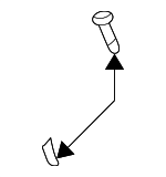 6504893AA - Electrical: Buckle End Bolt for Dodge: Durango Image